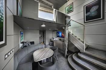 MSC Yacht Club Duplex Suite with Whirlpool